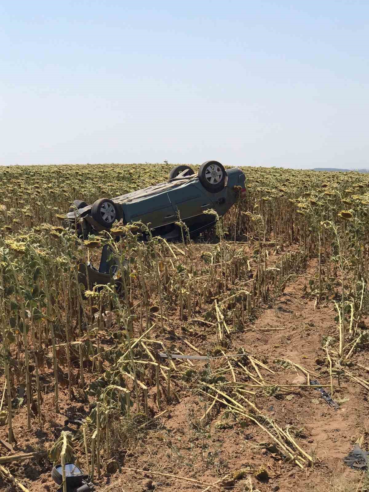 İpsala’da takla atan otomobilin sürücüsü hayatını kaybetti
