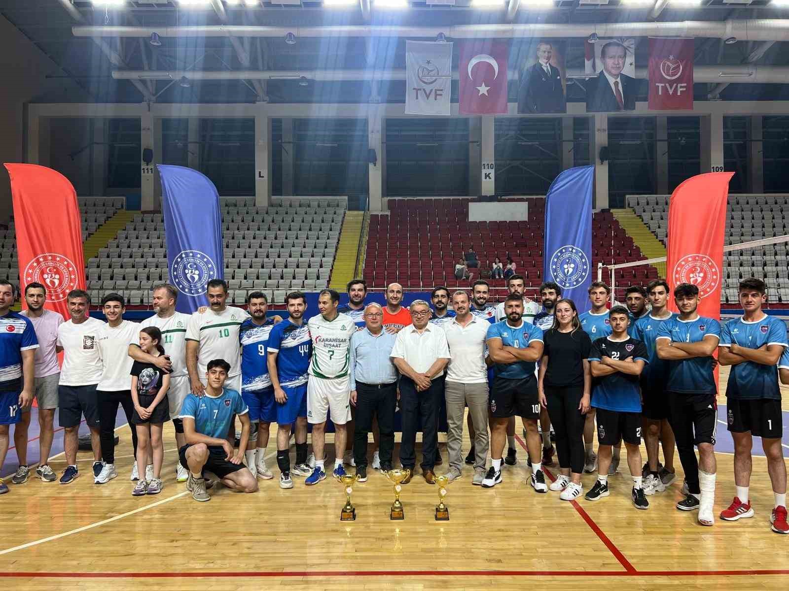 Büyük Erkekler Voleybol Şampiyonası tamamlandı
