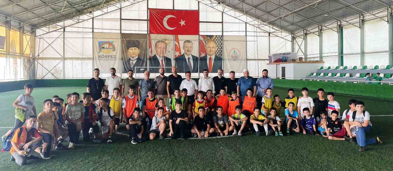 Kur’an kursları arası futbol turnuvası başladı
