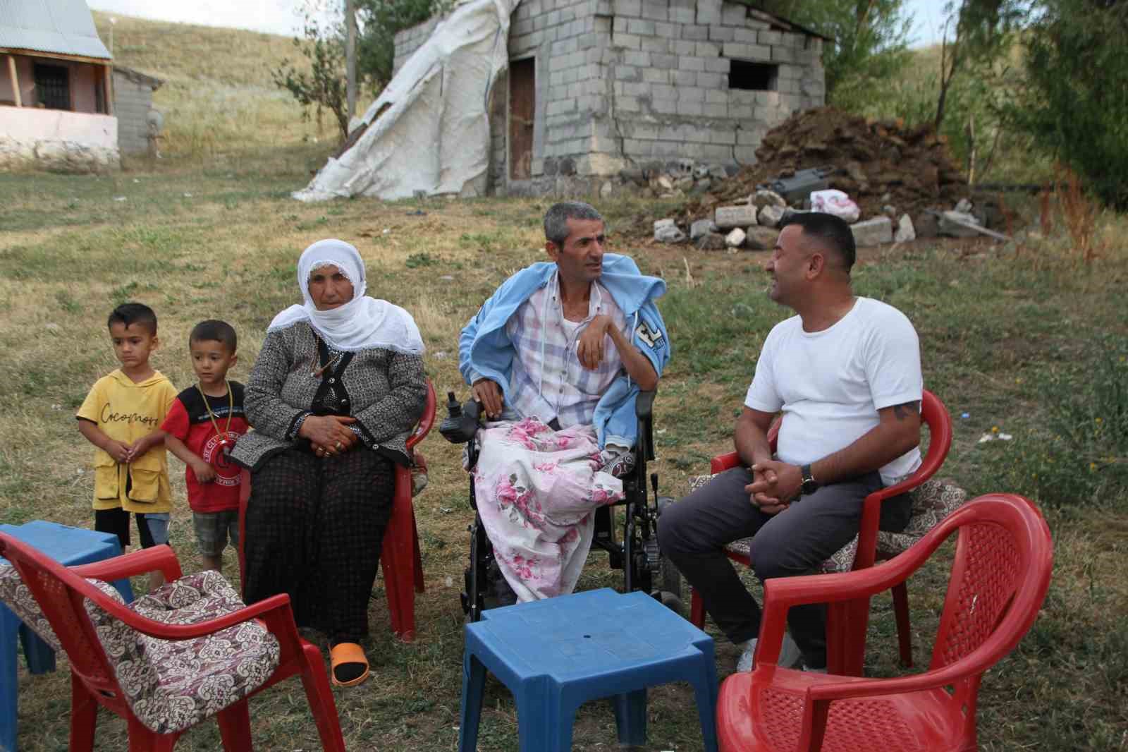 Bir bacağını kaybeden Malazgirtli vatandaşın protez bacak umudu
