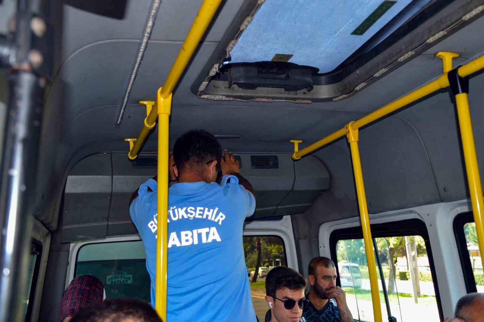 Diyarbakır’da toplu taşıma araçlarında klima denetimi
