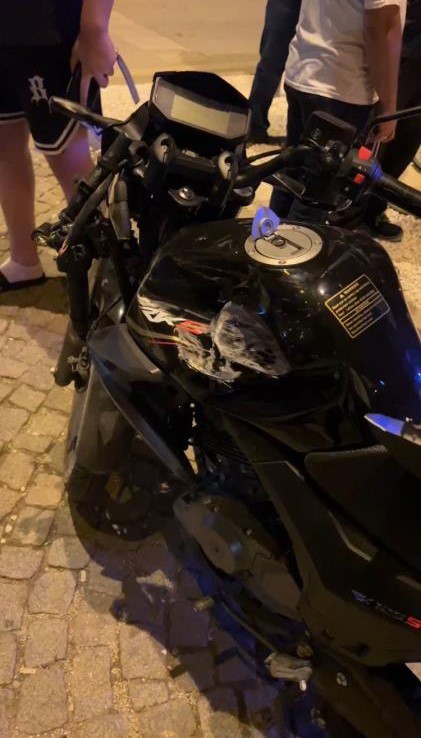 Burdur’da mazgaldan kaçmak isteyen motosikletli arkasında gelen motosikletle çarpıştı: 2 yaralı
