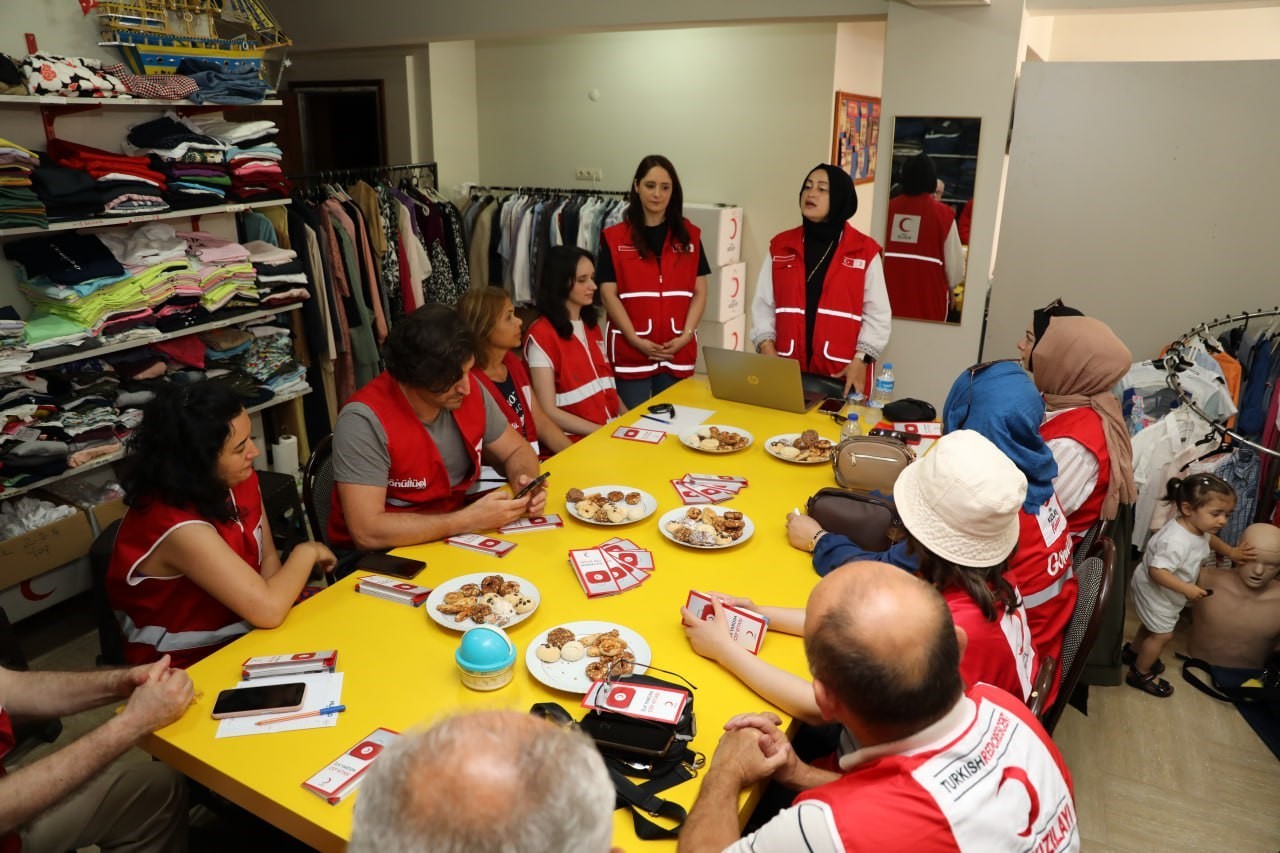 Kızılay gönüllülerine hayat kurtaran eğitim
