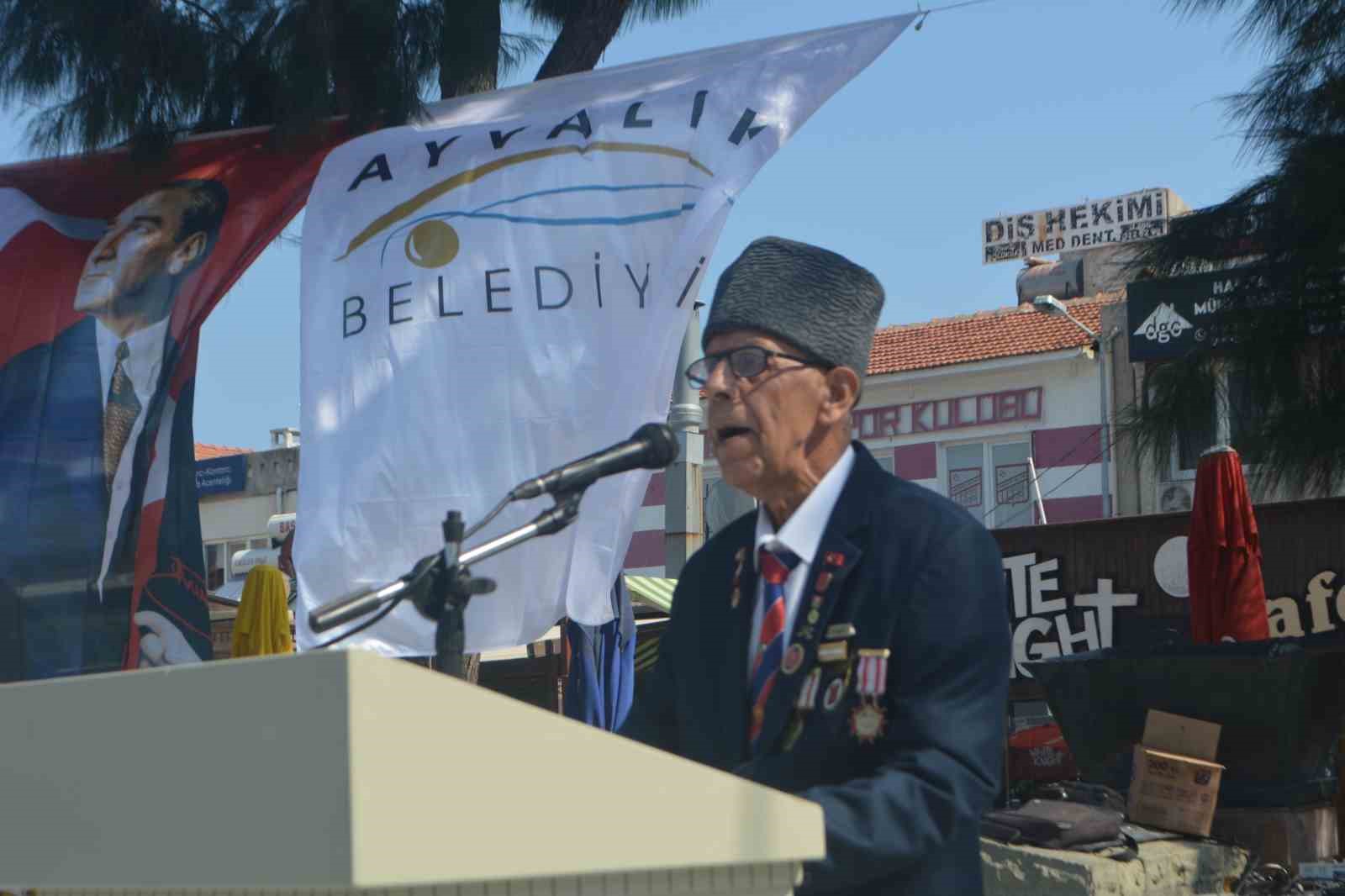 Ayvalık’ta Kıbrıs Barış Harekâtı’nın 50. yıldönümü coşkusu
