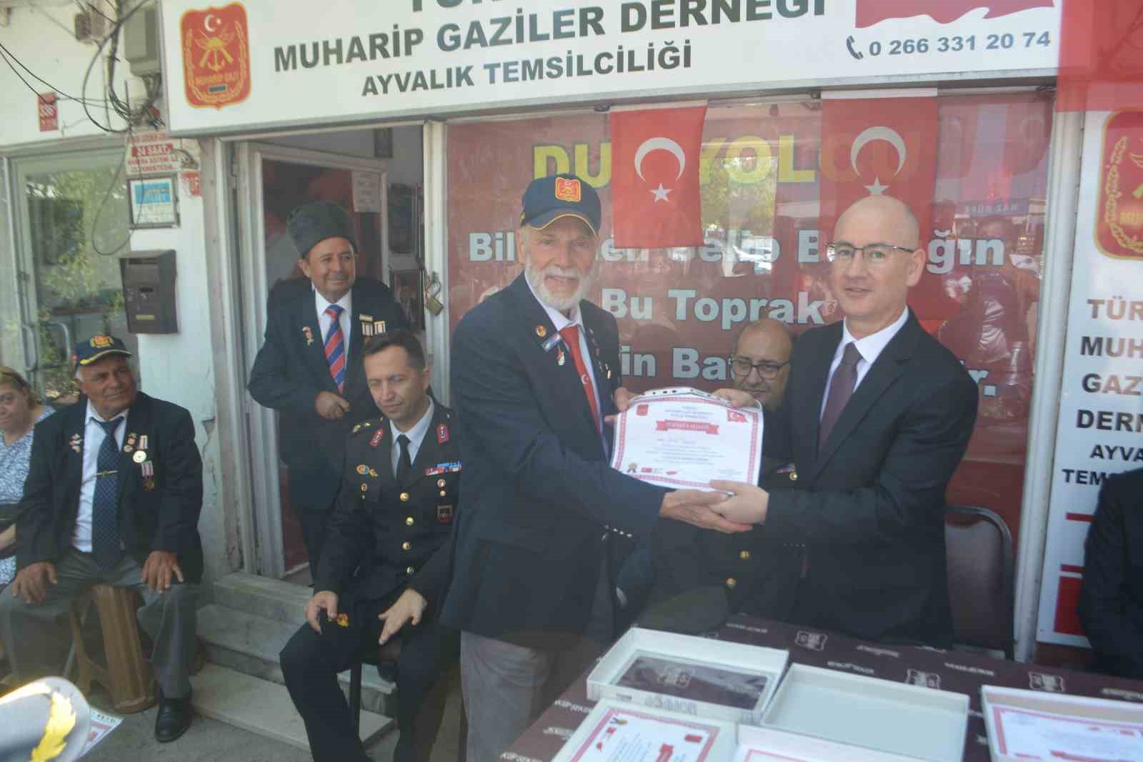 Ayvalık’ta Kıbrıs Barış Harekâtı’nın 50. yıldönümü coşkusu
