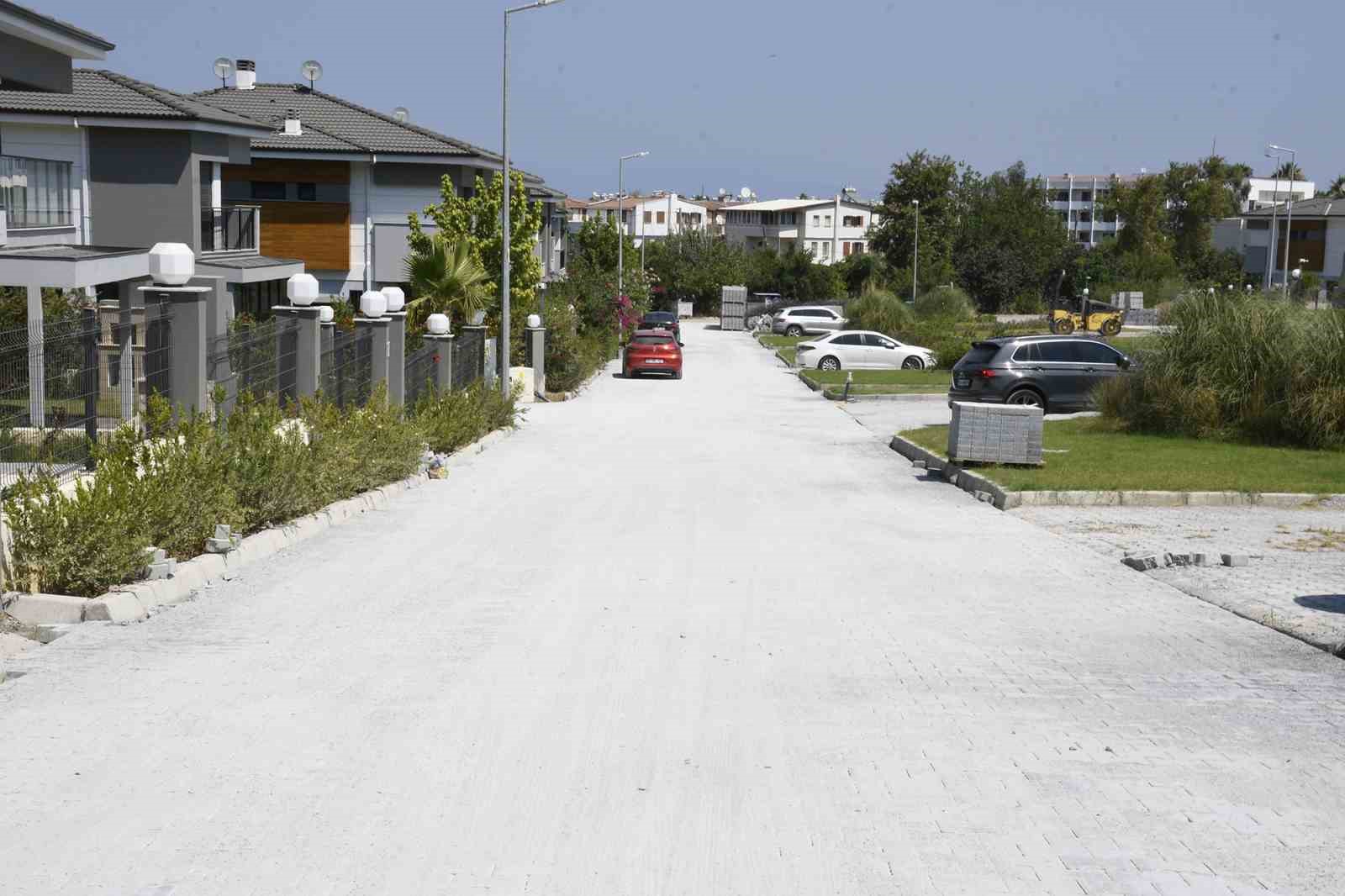 Kuşadası Belediyesi’nin Güzelçamlı Mahallesi’ndeki çalışmaları hız kesmiyor
