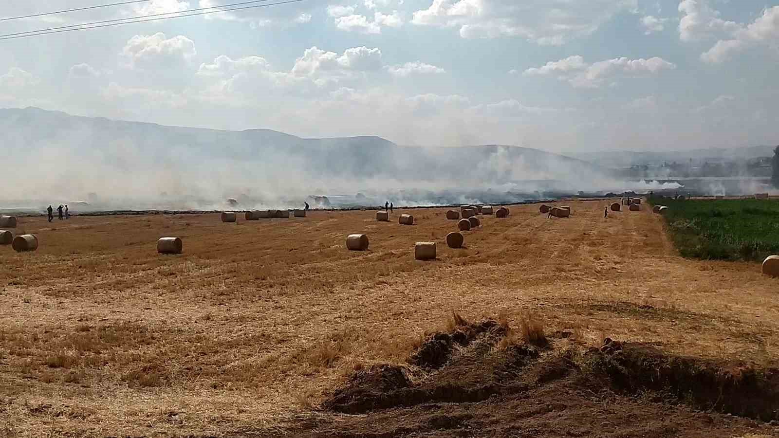 Saman balyalarıyla birlikte umutlar da küle döndü
