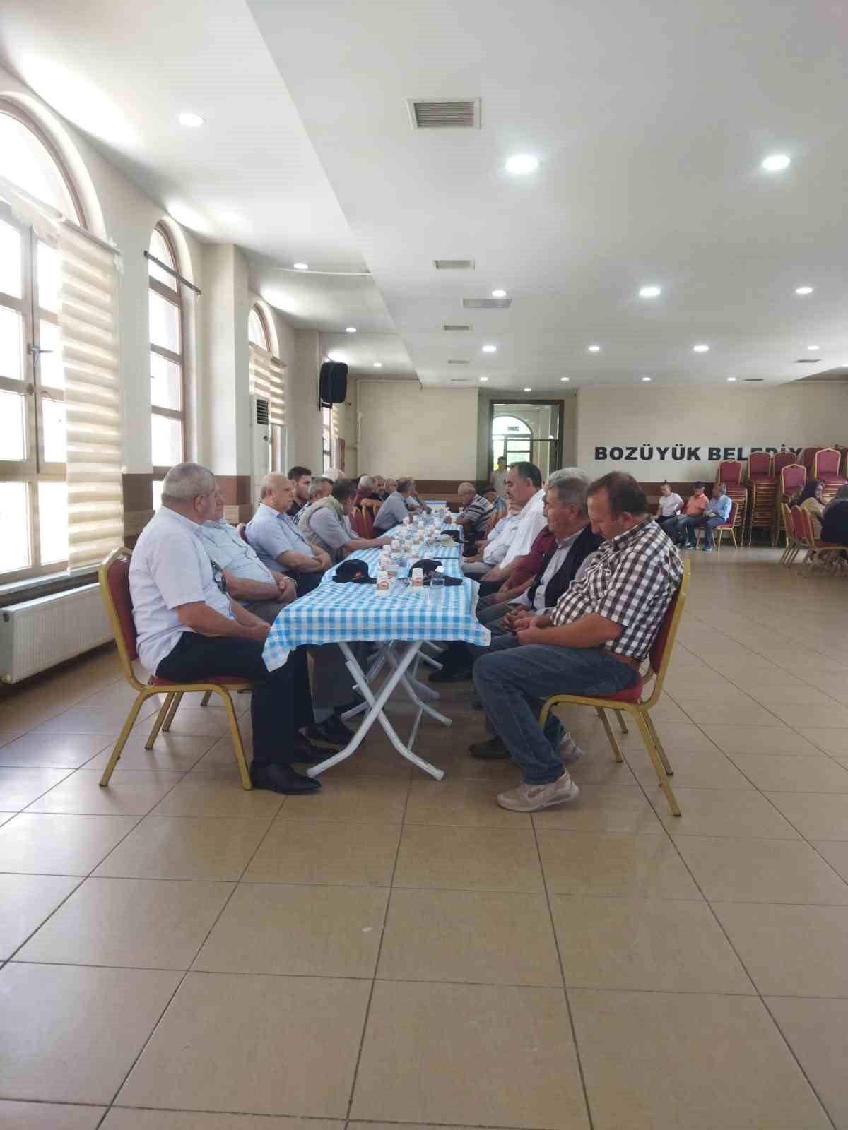 Bozüyük’te şehitler için Mevlid-i Şerif programı düzenlendi
