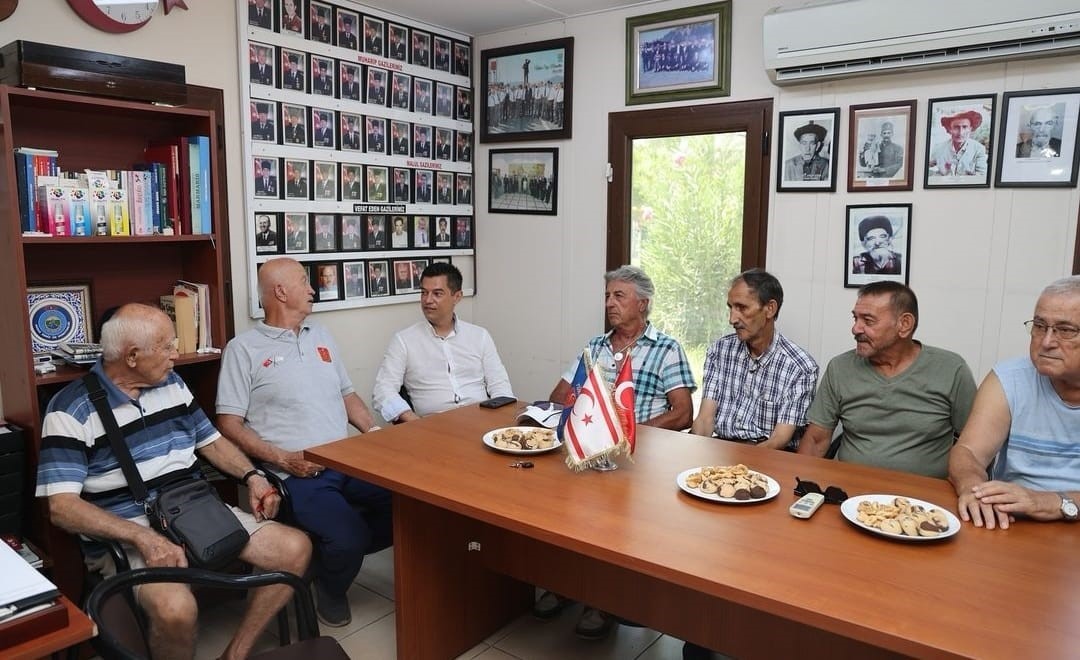 Marmaris Belediye Başkanı Ünlü’den Kıbrıs gazilerine anlamlı ziyaret
