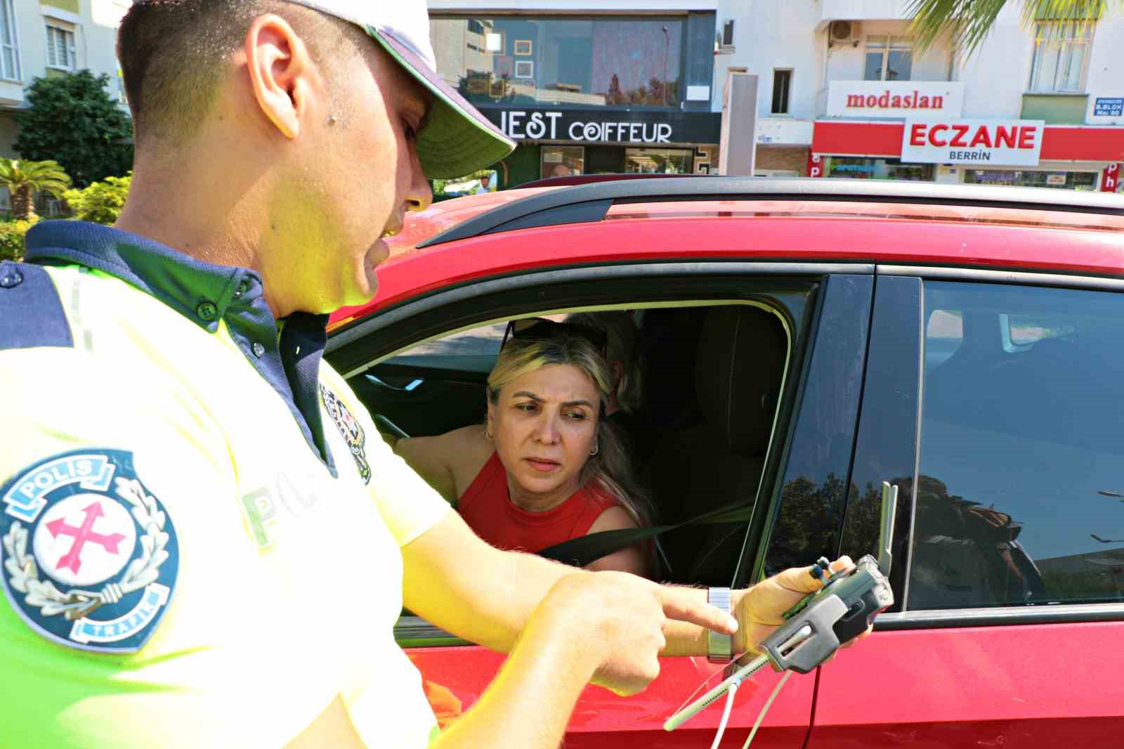 Trafik ekiplerinin havadaki gözünden kaçış yok
