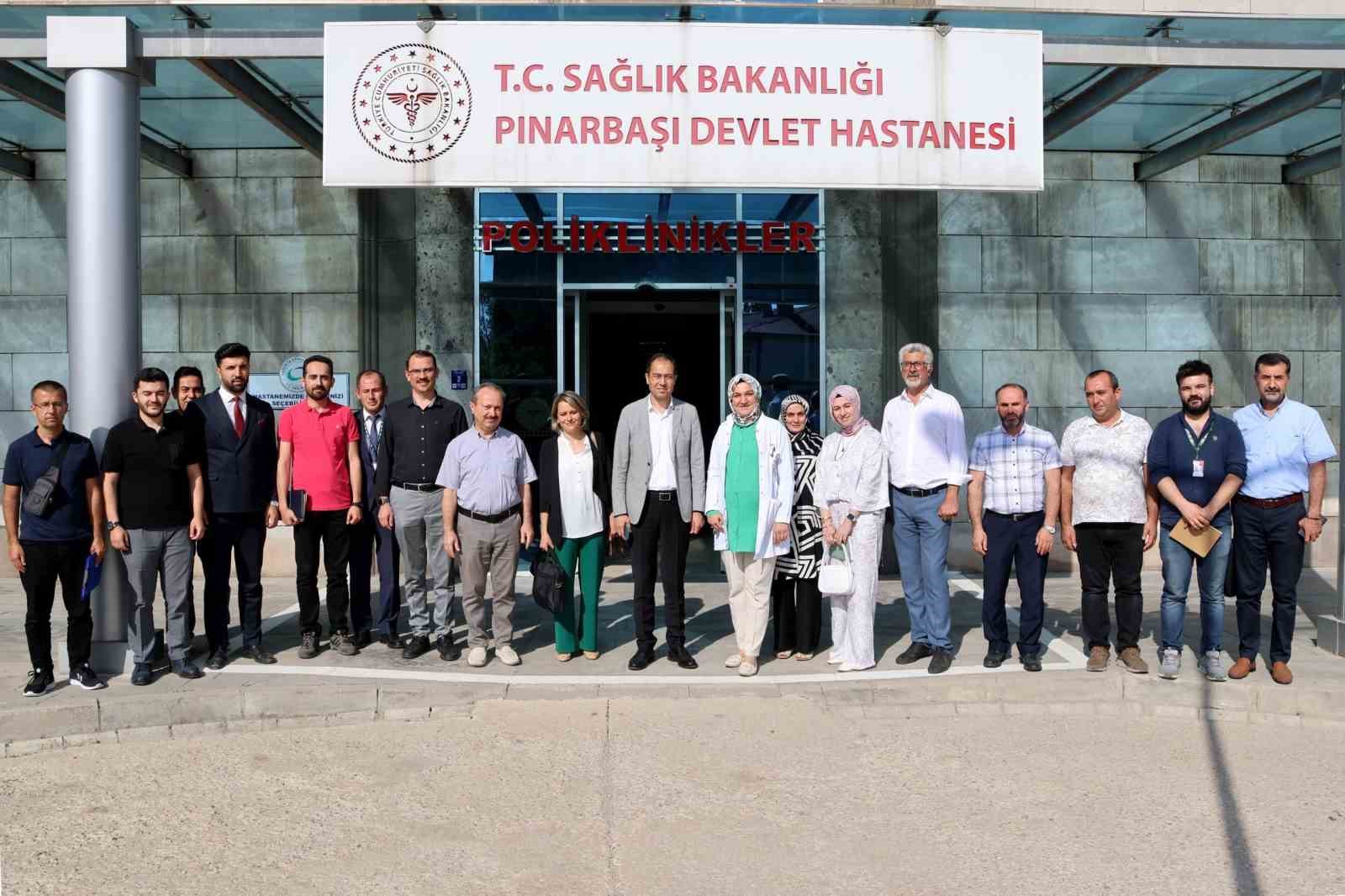 Pınarbaşı’nda sunulan sağlık hizmetleri yerinde değerlendirildi
