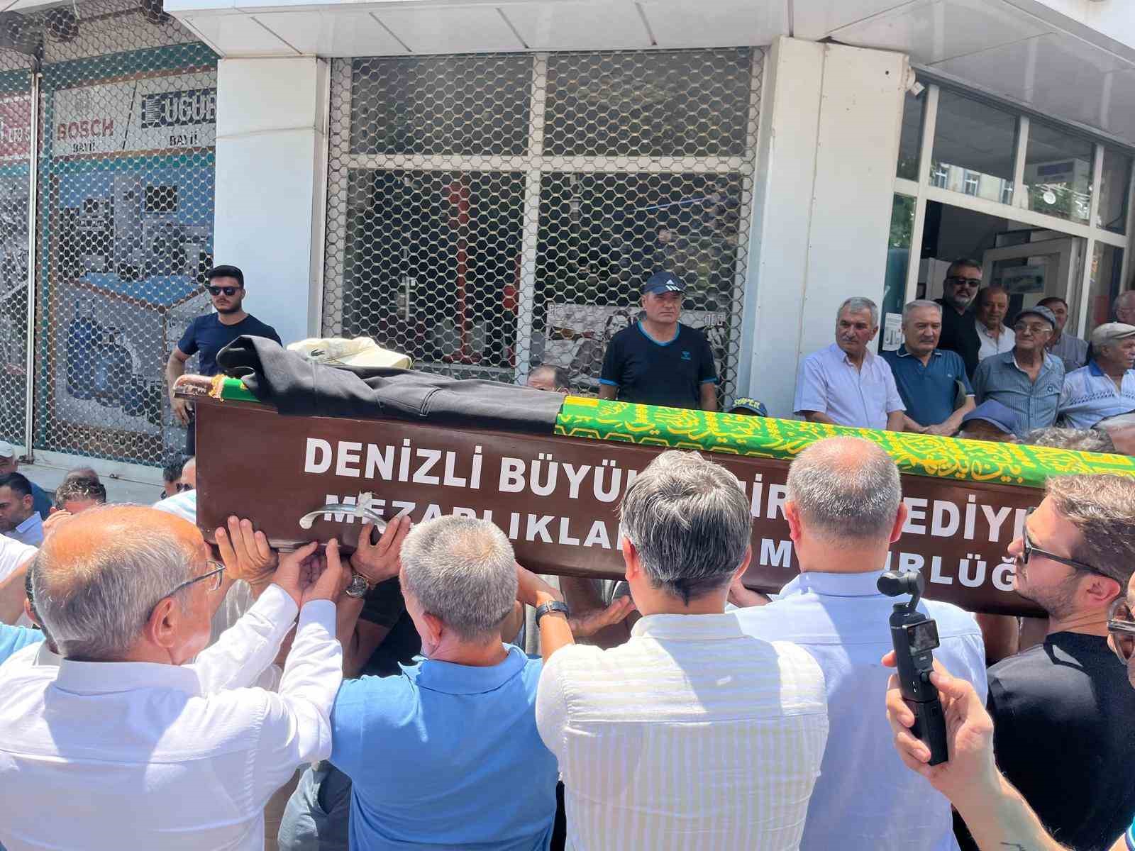 Denizlili iş adamı Yasin Tokat son yolculuğuna uğurlandı
