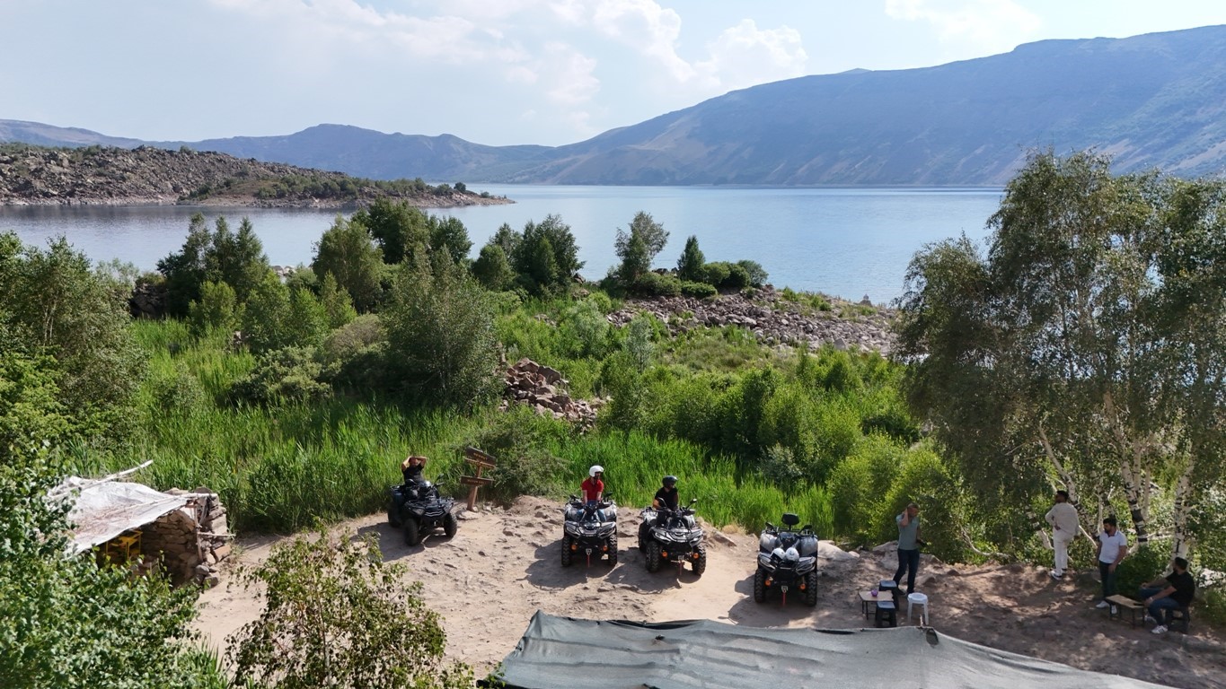 Doğa manzaralı ATV turları Nemrut turizmine hareket katıyor
