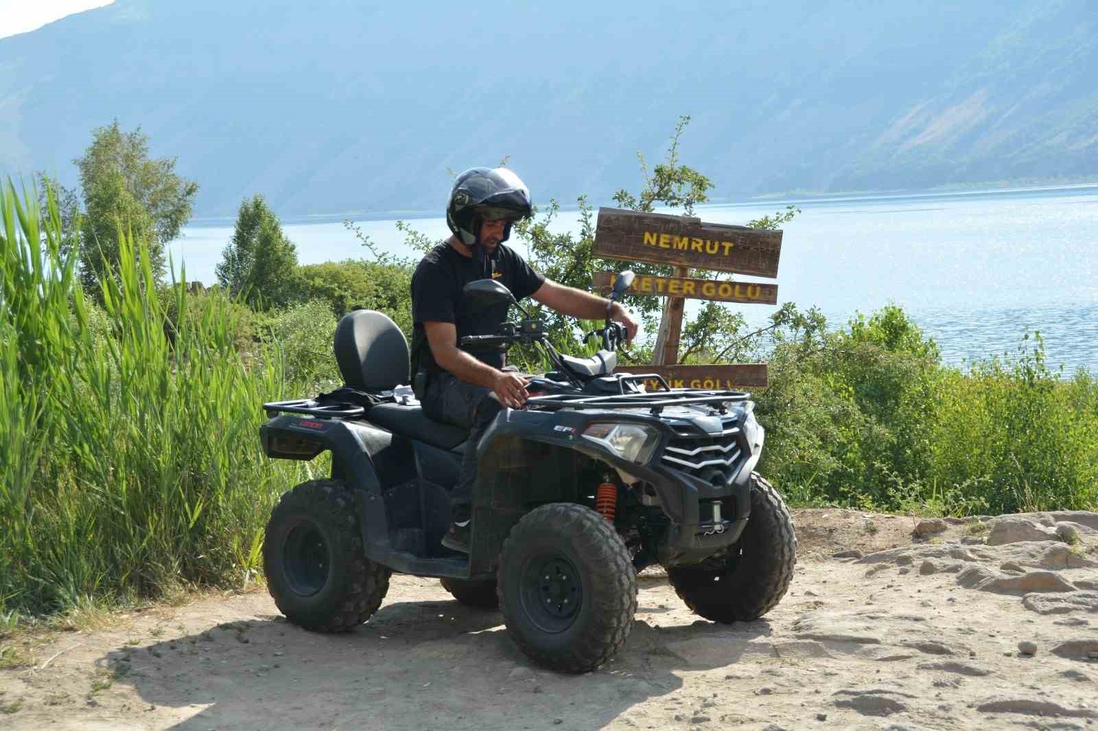 Doğa manzaralı ATV turları Nemrut turizmine hareket katıyor
