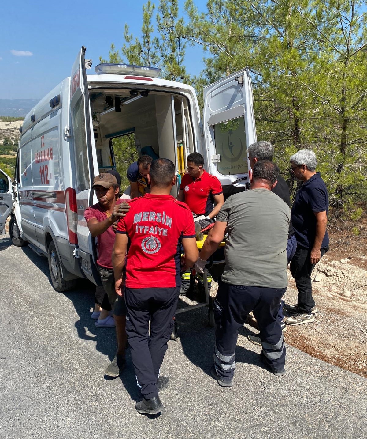 Mersin’de tarım işçilerini taşıyan minibüs devrildi: 7 yaralı
