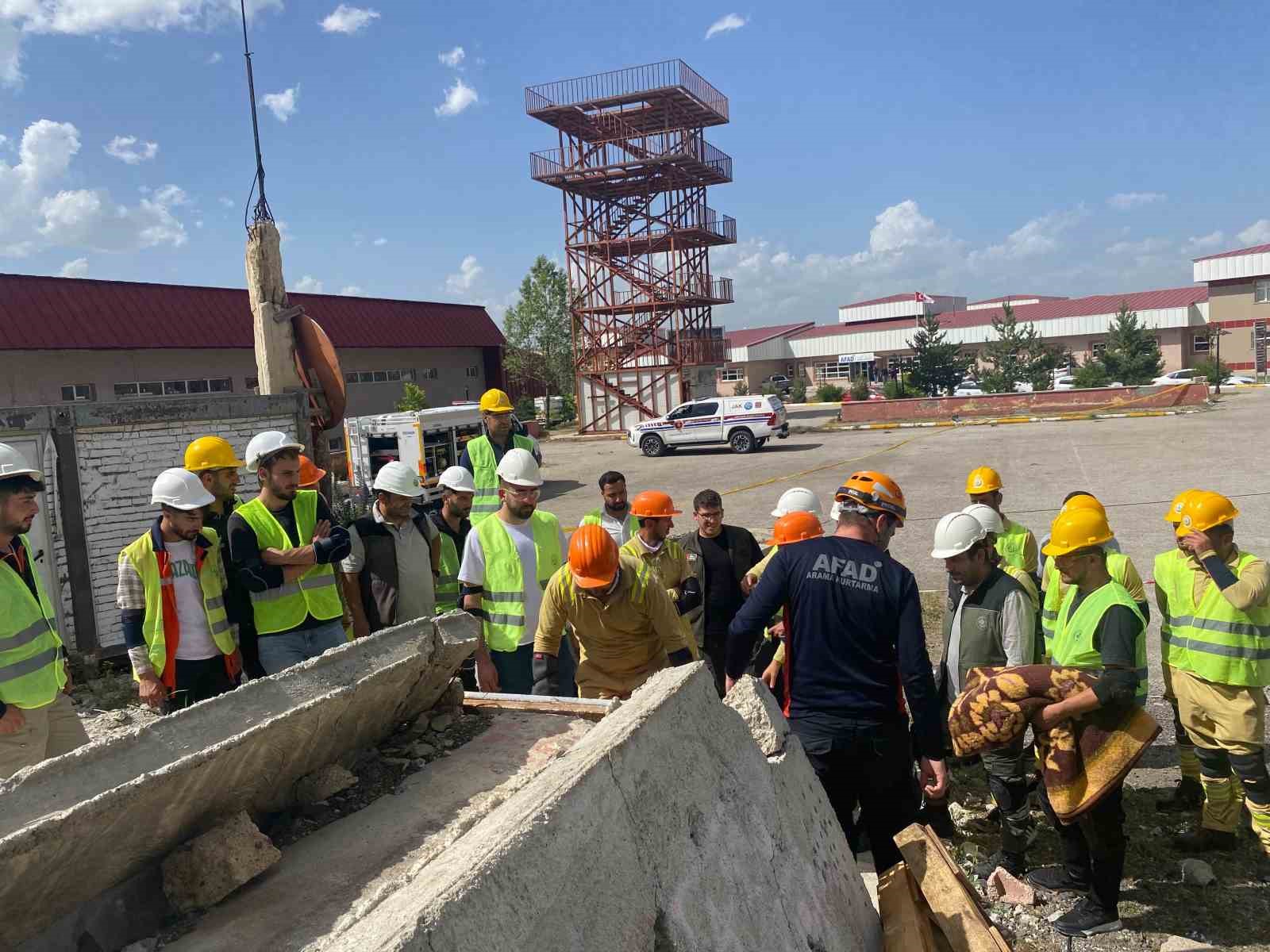 Orman personeline AFAD’dan eğitim
