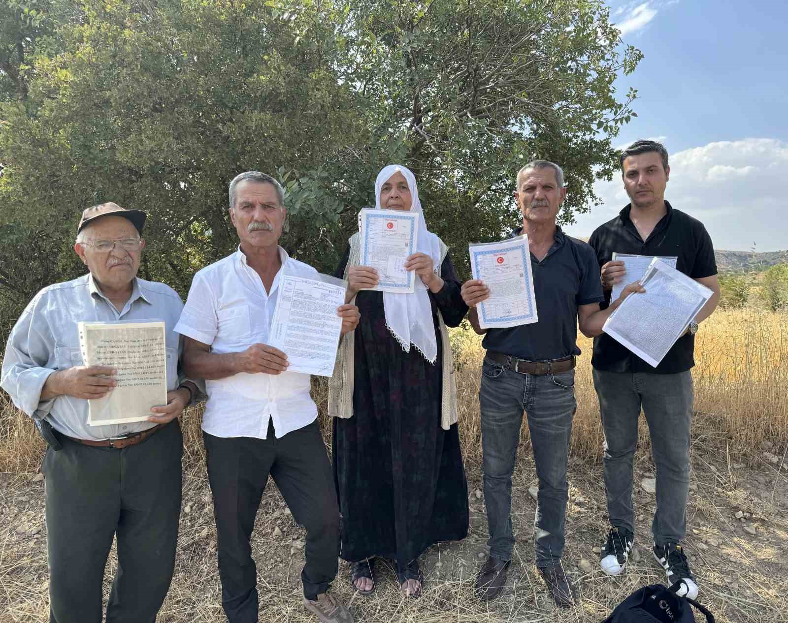 Mardin’de ağabey, 15 kardeşinin arazi hakkını sahte tapu işlemleri ile aldığı iddia edildi
