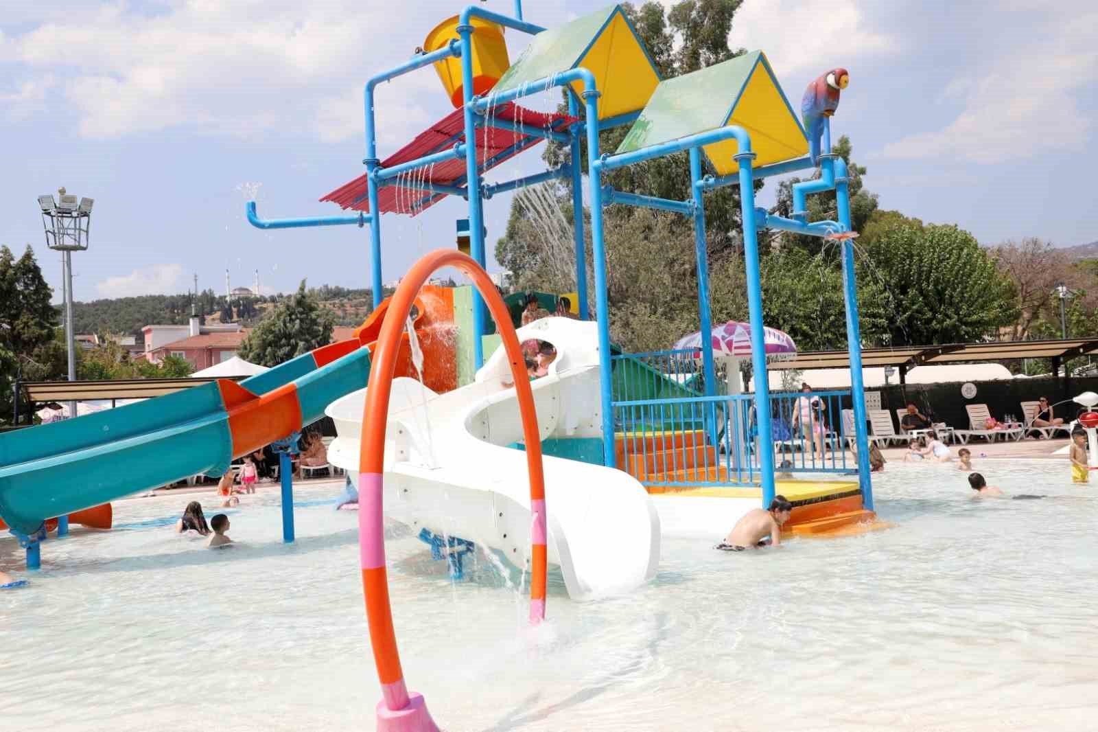 Aydın Tekstil Park’taki Aquapark çocukların gözdesi oldu
