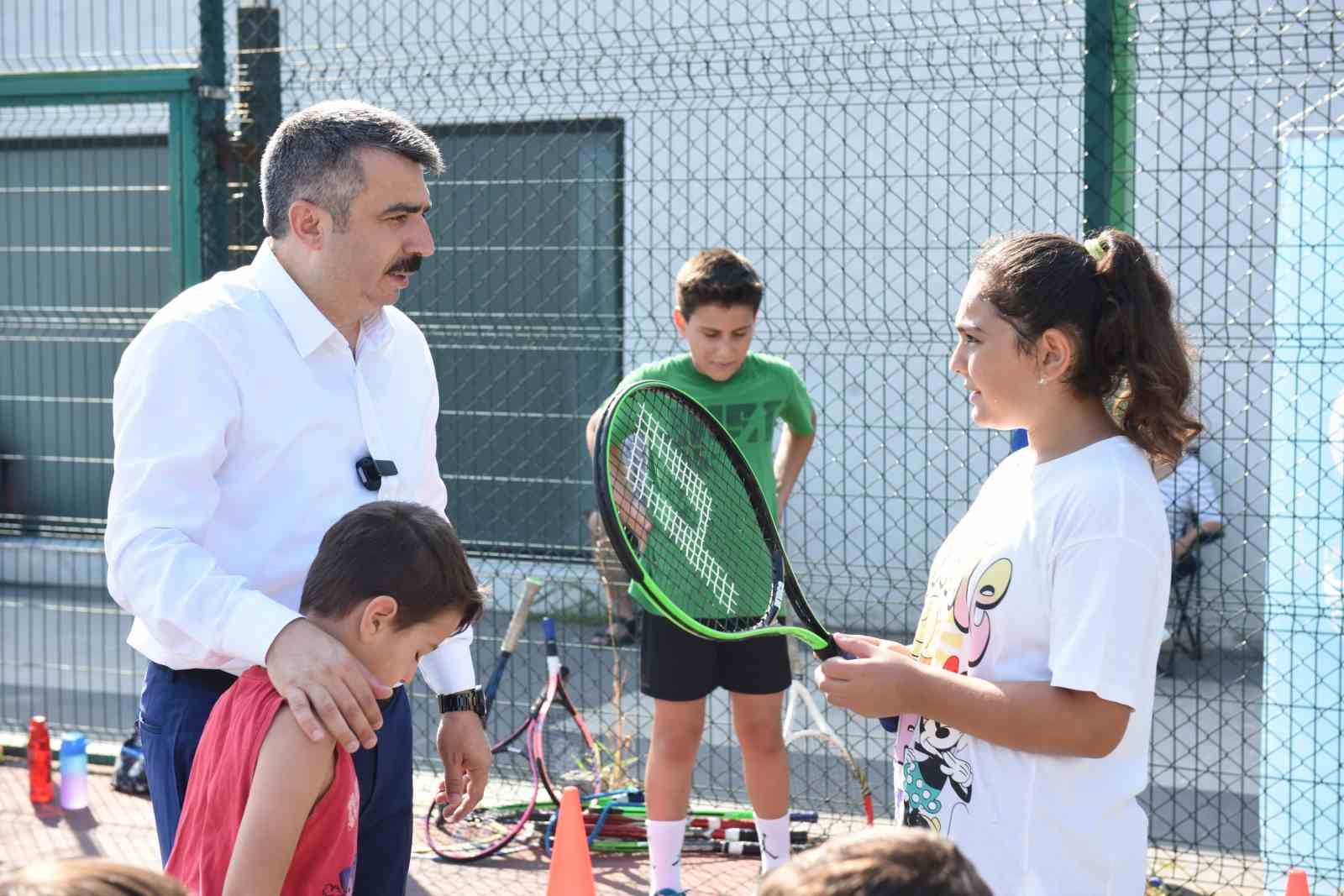 Başkan Yılmaz sporcularla buluştu
