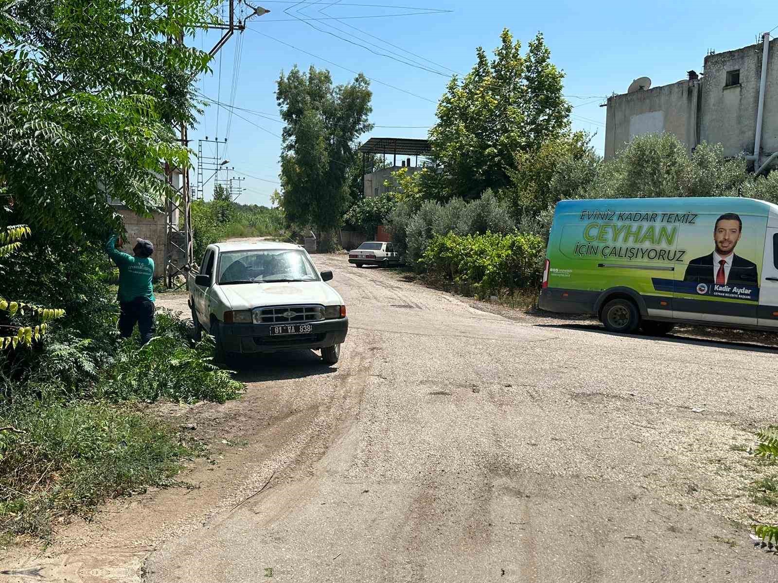 Ceyhan Belediyesi’nden Hamdilli Mahallesi’ne temizlik hamlesi
