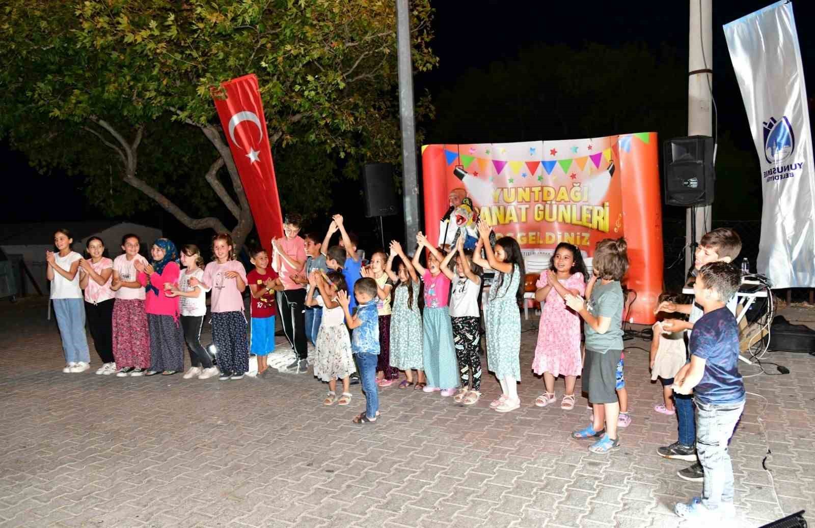 Manisa’da Yuntdağı sanat etkinlikleri başladı
