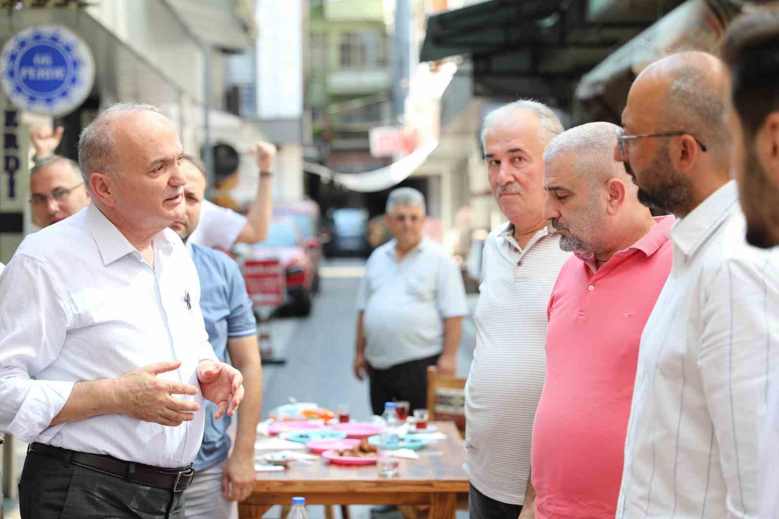 Başkan Özlü “Kızılay meydanı nostaljik bir çarşımız olacak”
