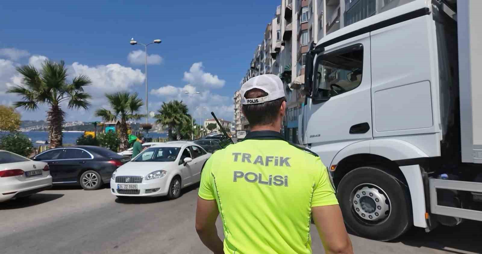 Sinop’ta ağır tonajlı araçlara denetim
