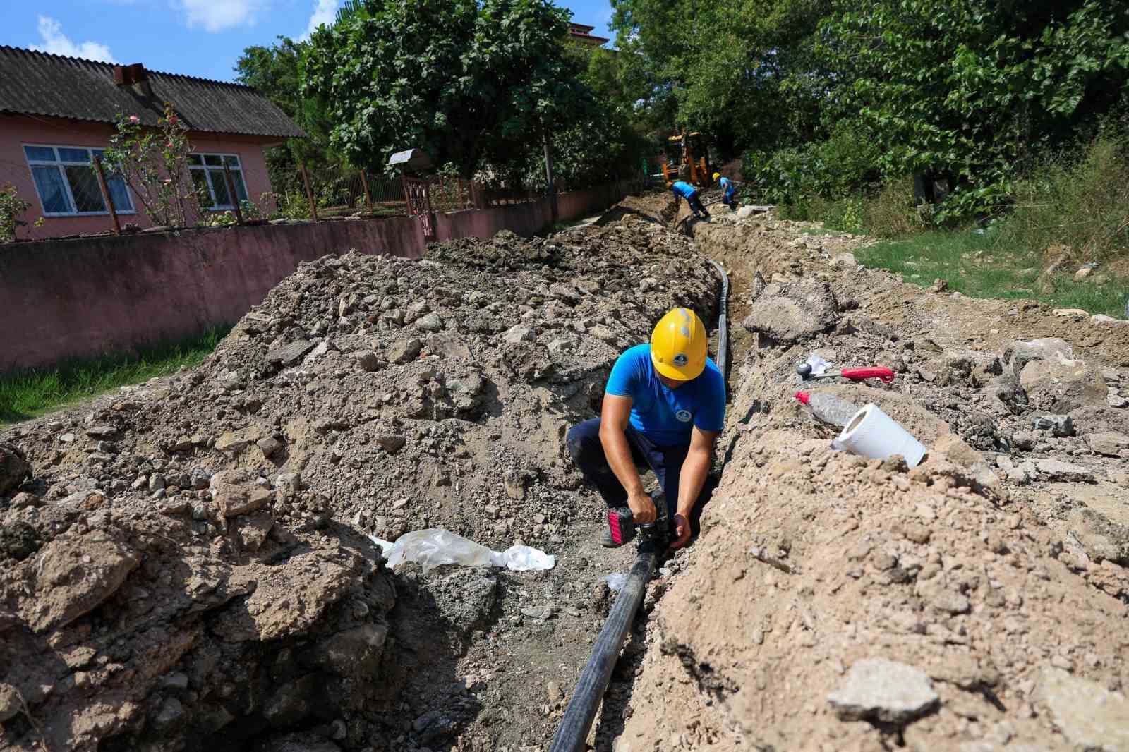 Kertil’in altyapısına yeni içme suyu hattı
