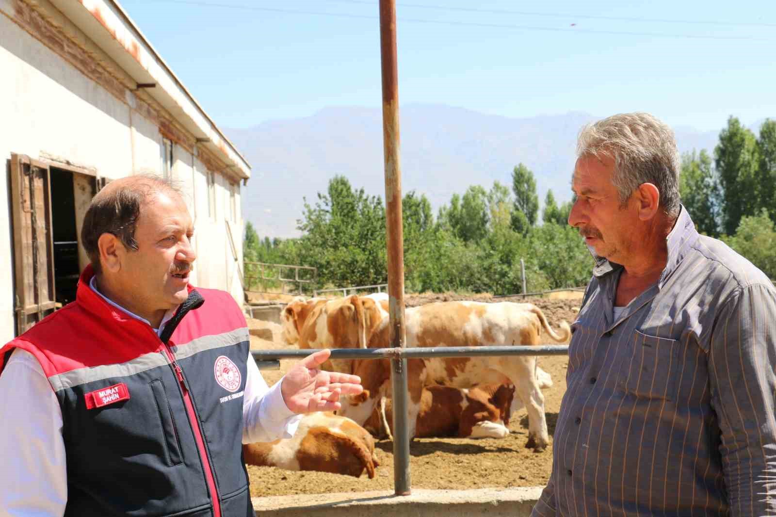 Erzincan Tarımdan küçük aile işletmelerine ziyaret
