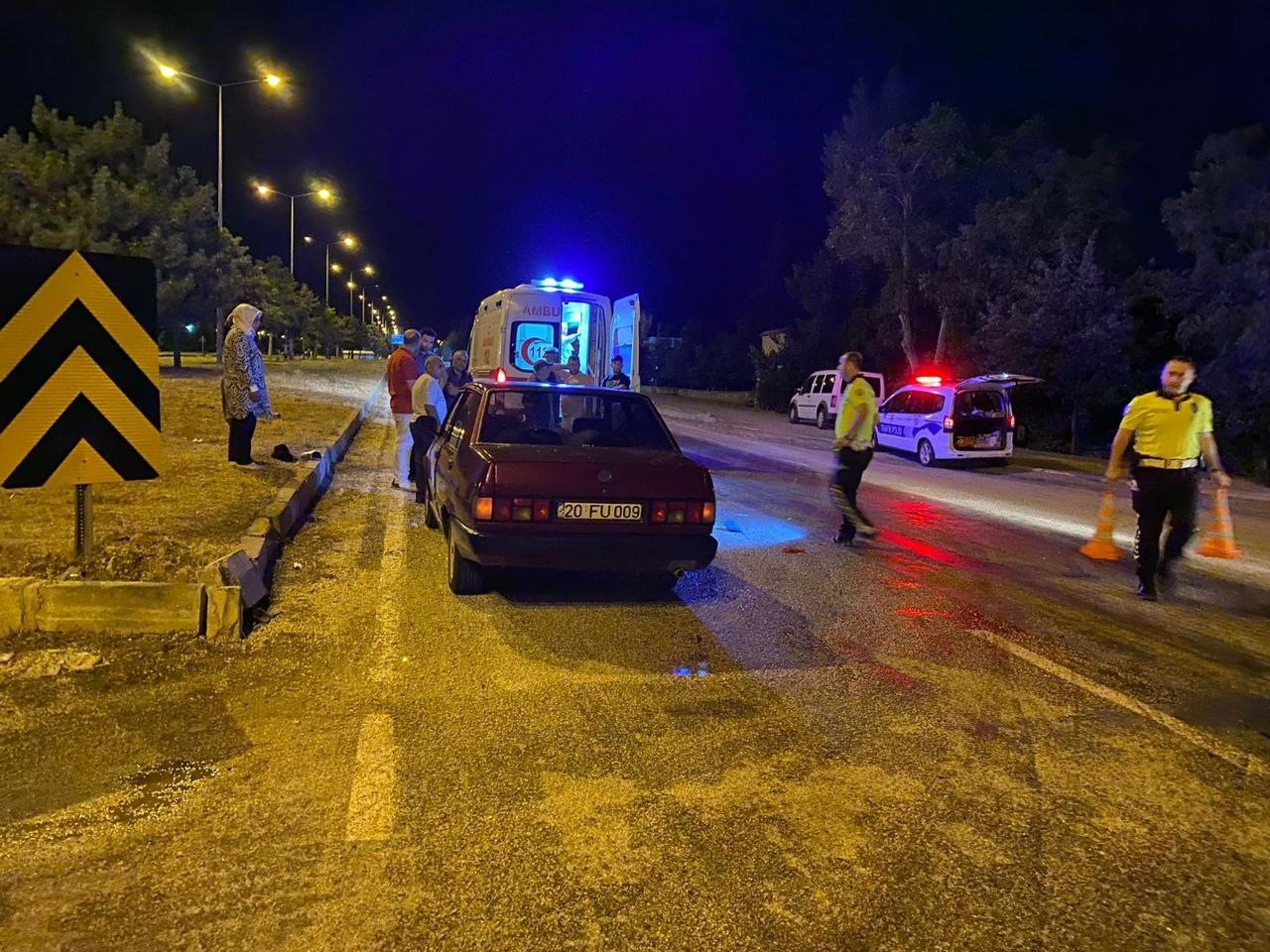 Isparta’da otomobil ile motosiklet çarpıştı: 1 yaralı
