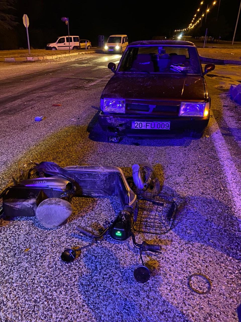 Isparta’da otomobil ile motosiklet çarpıştı: 1 yaralı
