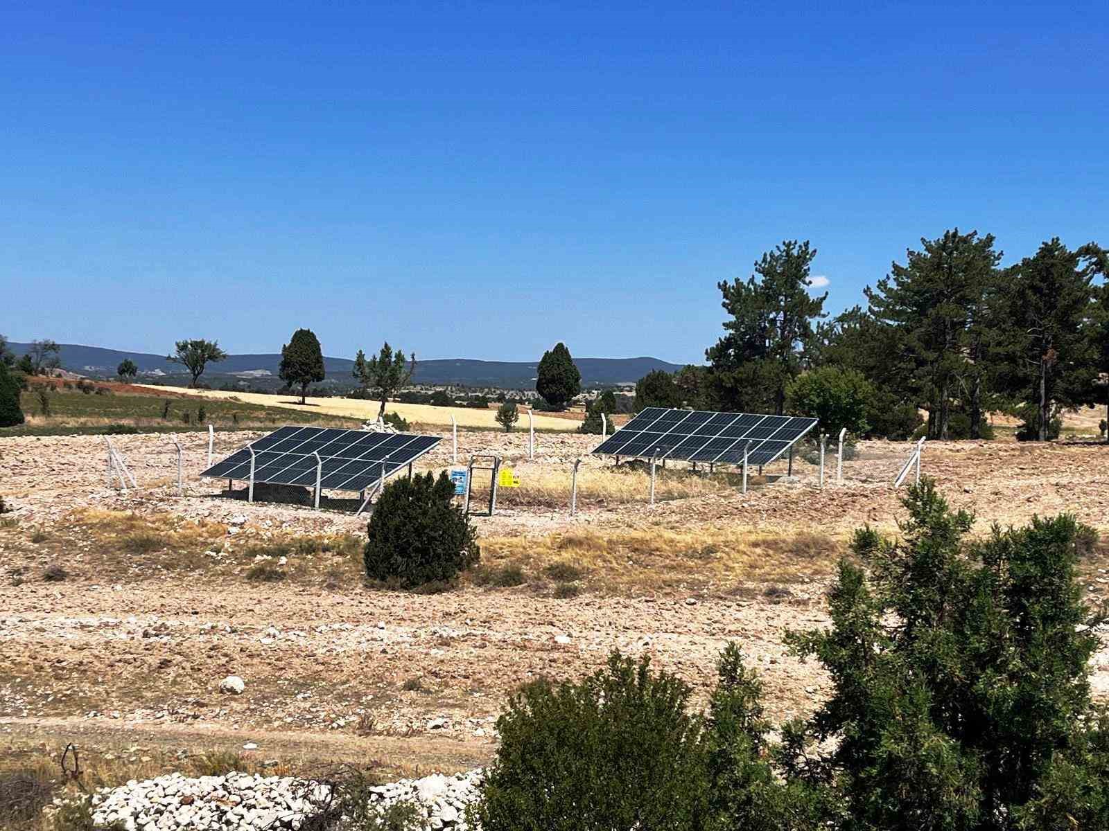 Kütahya’da 4 köyde yüzde 100 hibeyle güneş enerji sistemleri kuruldu
