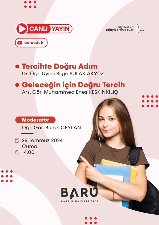 BARÜ “Tercih ve Tanıtım Günleri” başlıyor
