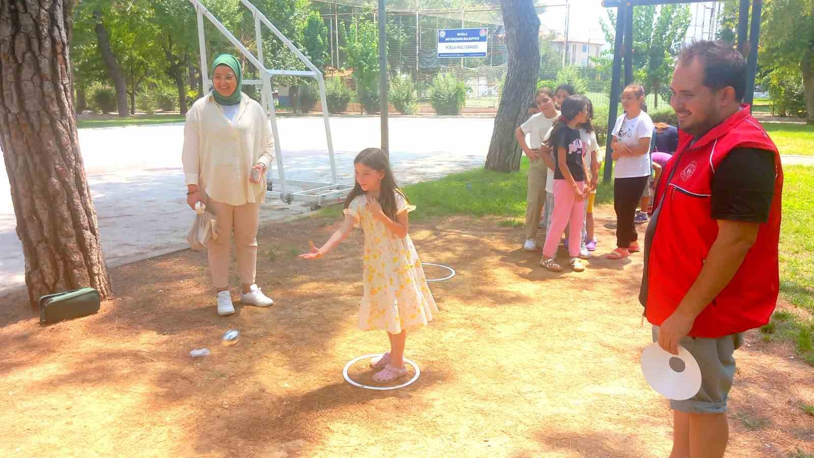 Muğla’da Yaz Kurslarında çocuklara bocce eğitimi veriliyor
