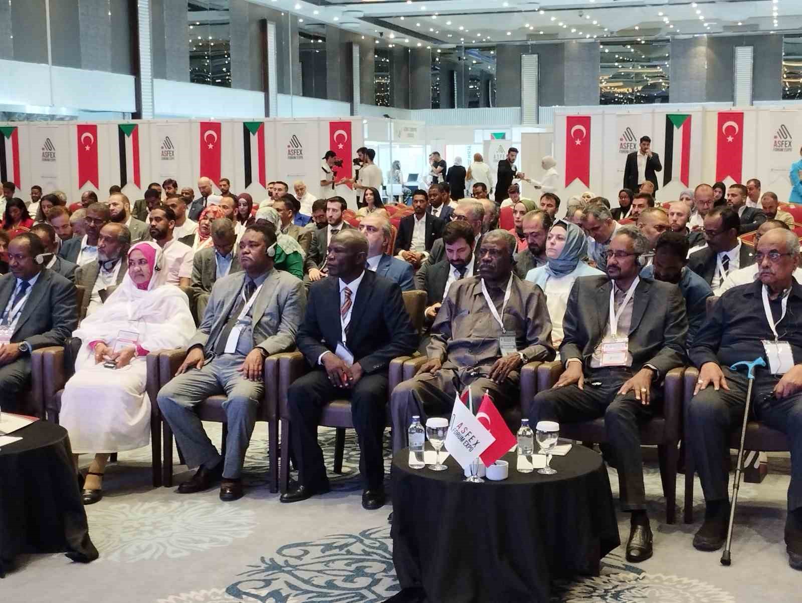 İstanbul’da 1’inci Türk-Sudan İş Forumu düzenlendi.
