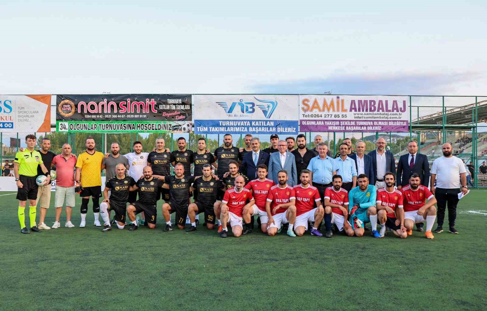 34. Sakarya Olgunlar Futbol Turnuvası başladı
