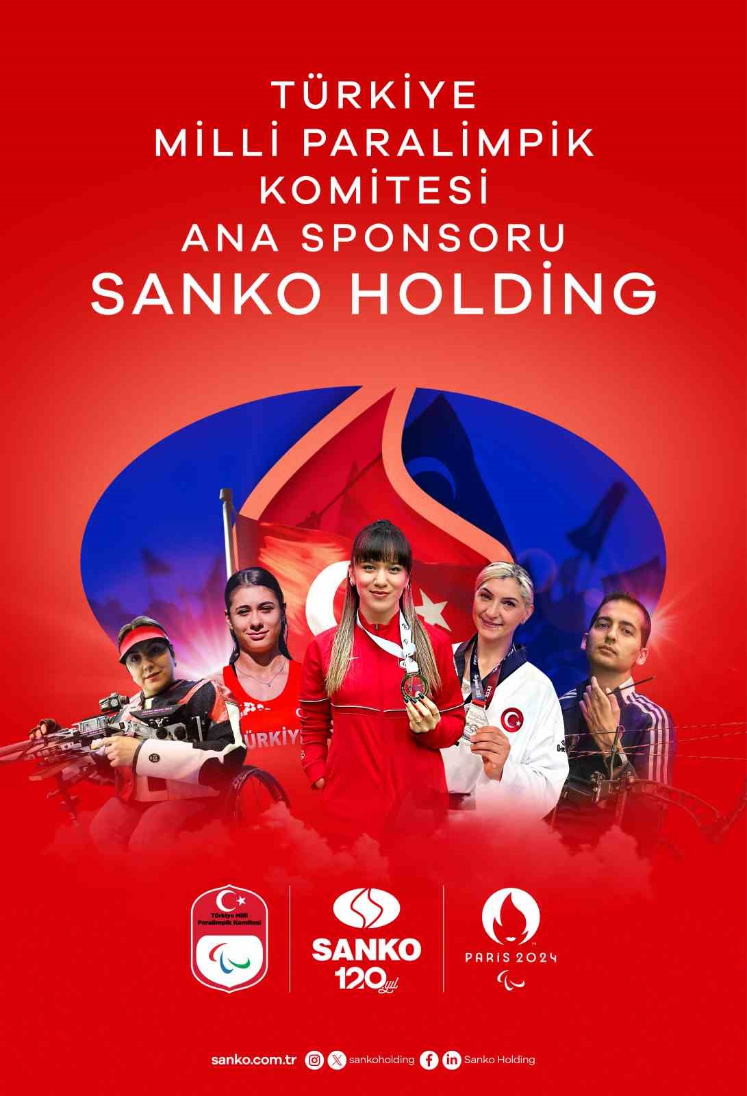 SANKO Holding, Türkiye Milli Paralimpik Komitesi’nin ana sponsoru oldu
