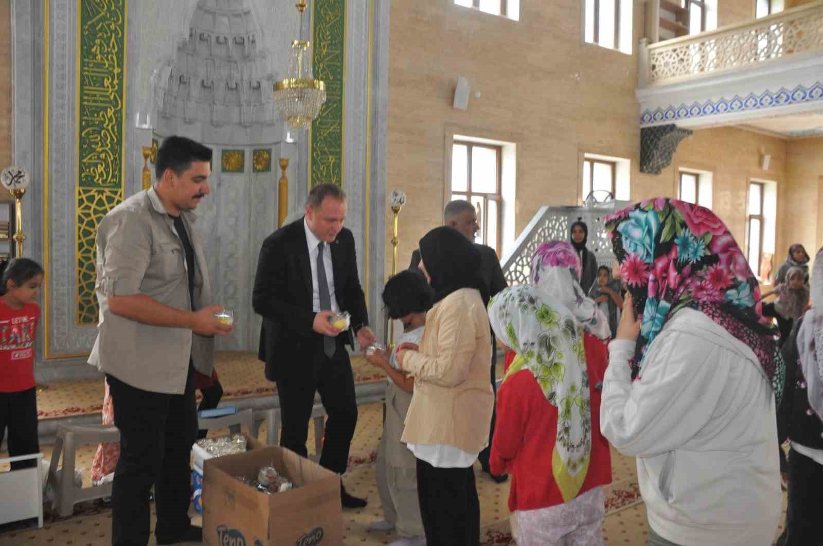 Kaymakam Koşansu’dan Kur’an kurslarına ziyaret
