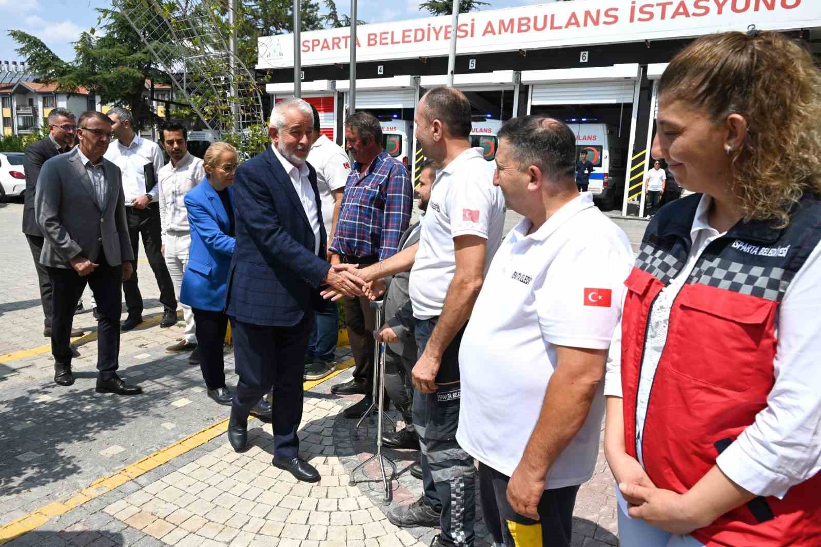 Başkan Başdeğirmen: “Amacımız vatandaşlarımıza sağlık alanında da faydalı olabilmek”
