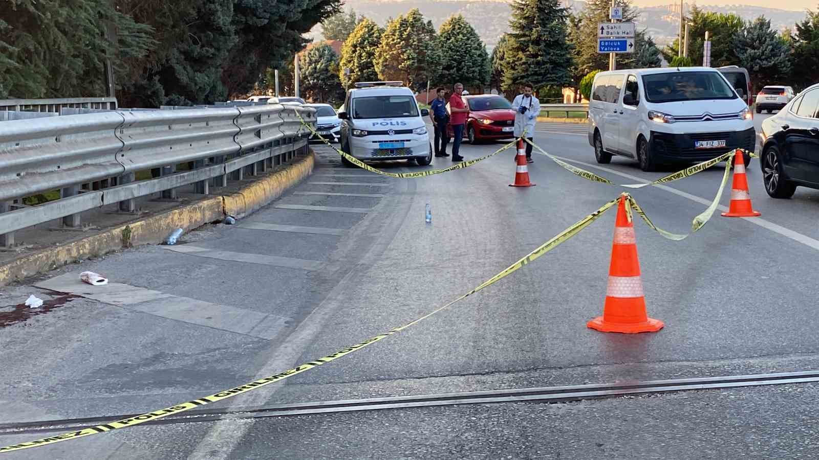 İki motosiklet sürücüsünün kavgasında silahlar konuştu: 1 yaralı
