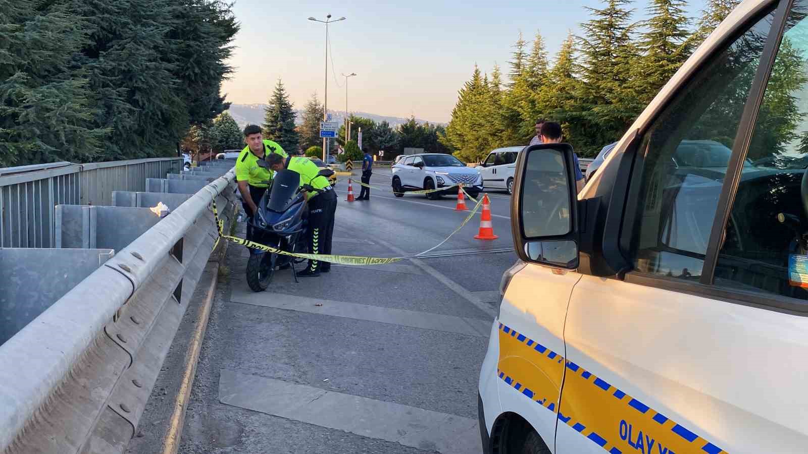 İki motosiklet sürücüsünün kavgasında silahlar konuştu: 1 yaralı
