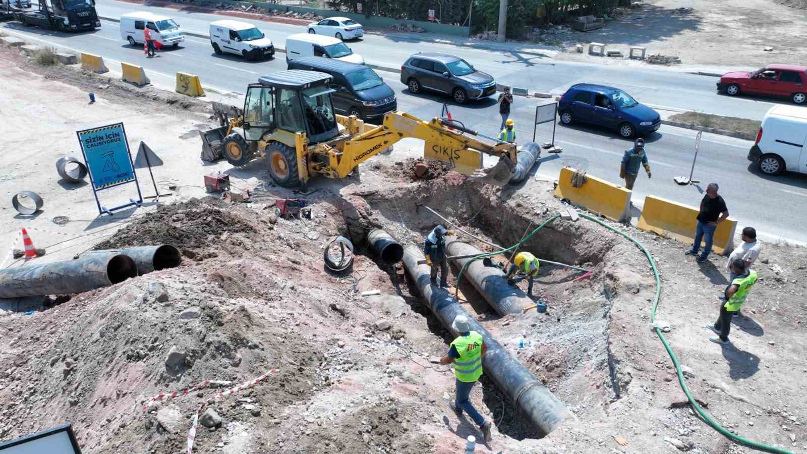 Bursa Büyükşehir’den sağlıklı ve kesintisiz su temini
