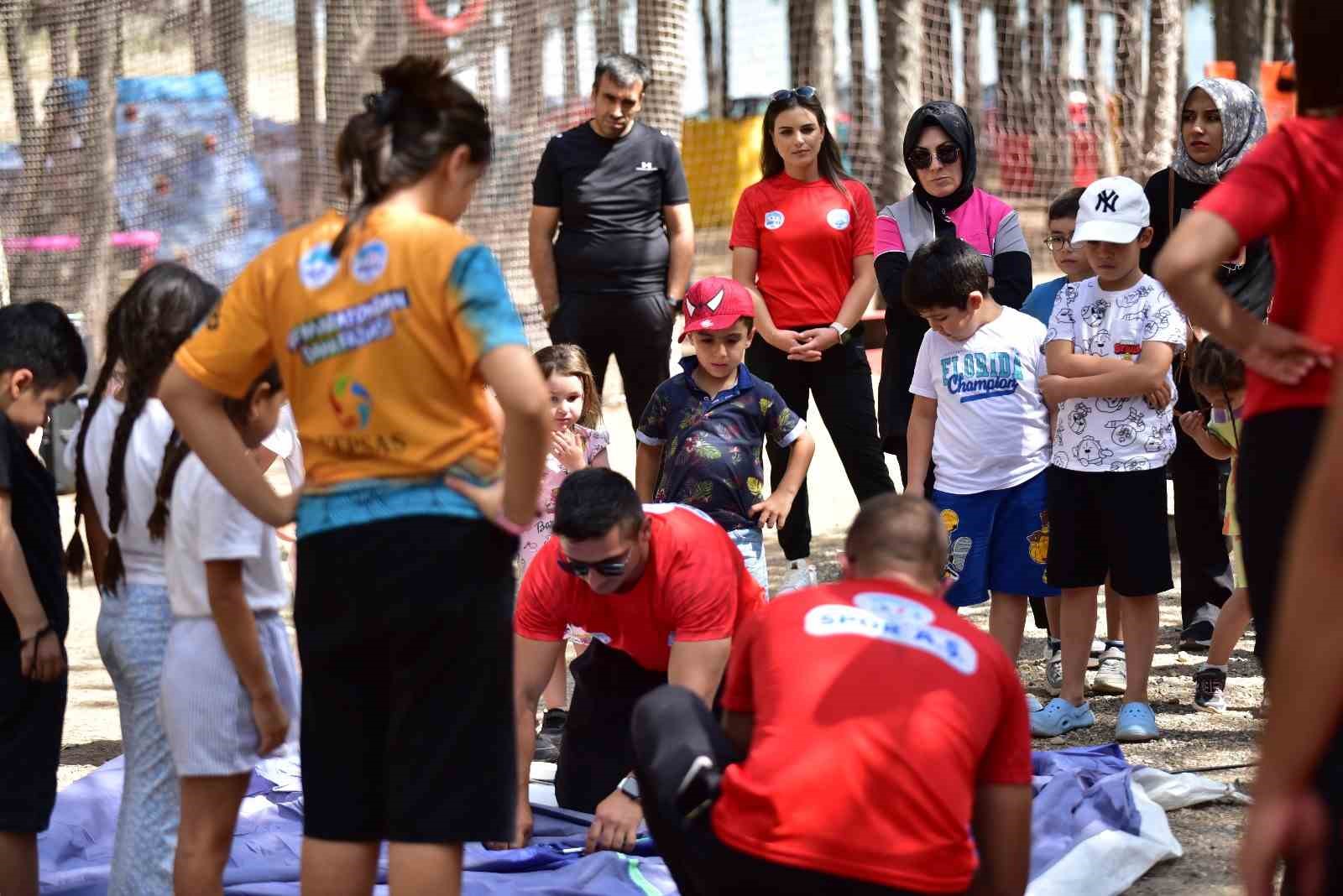 Büyükşehrin doğa kampı, çocukların vazgeçilmezi oluyor
