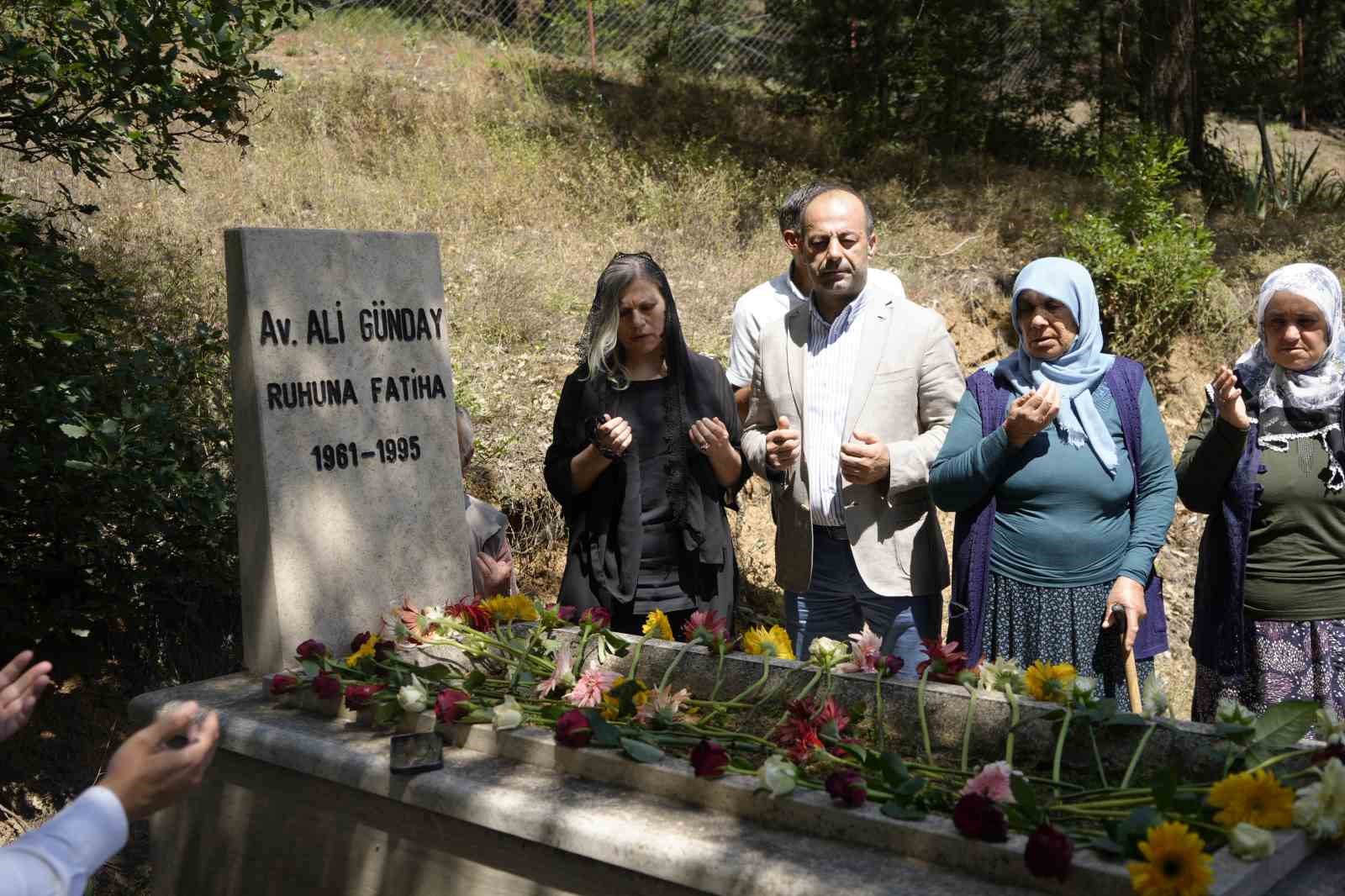 Ali Günday ölümünün 29. yılında mezarı başında anıldı
