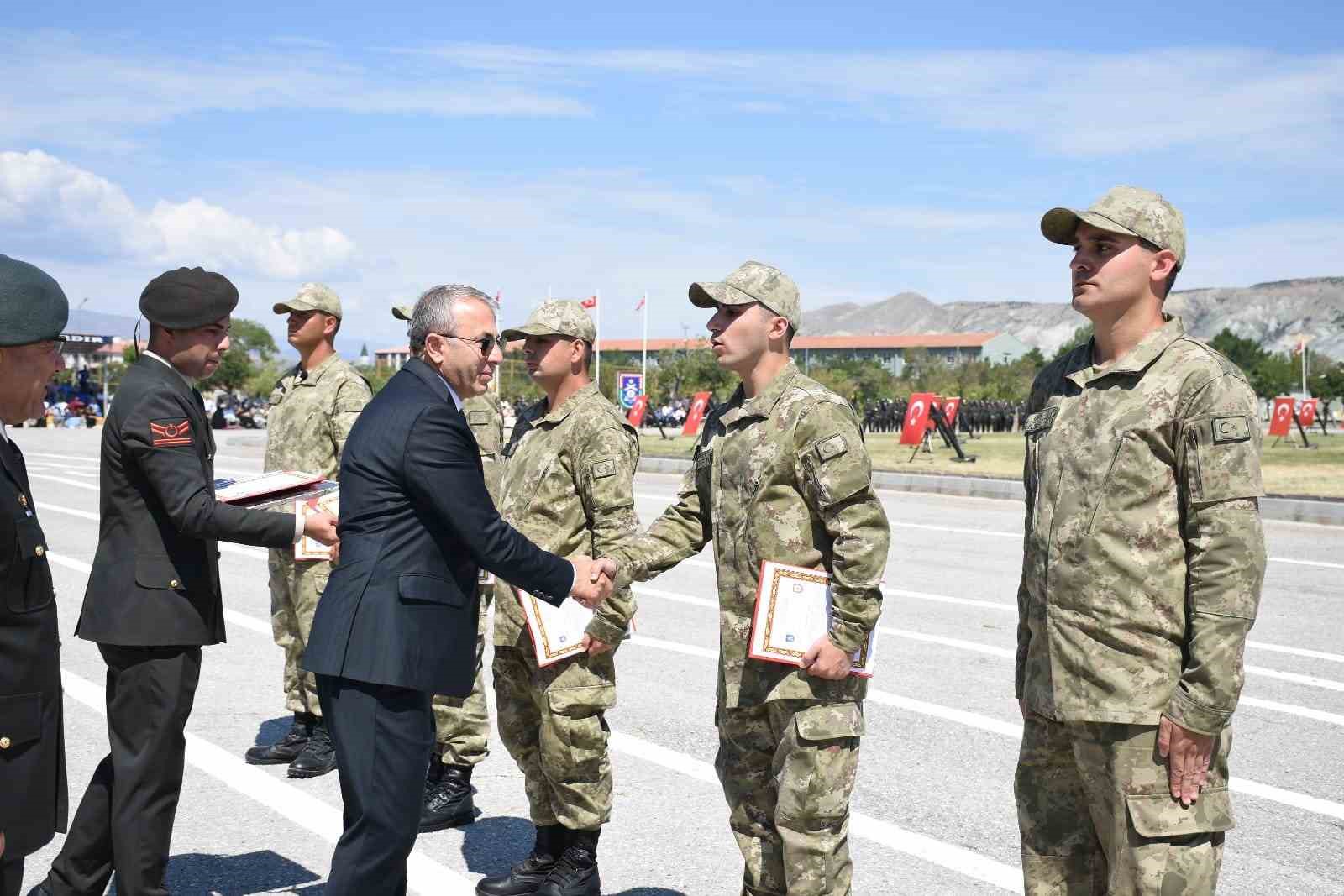 Bedelli erlere ant içme töreni düzenlendi
