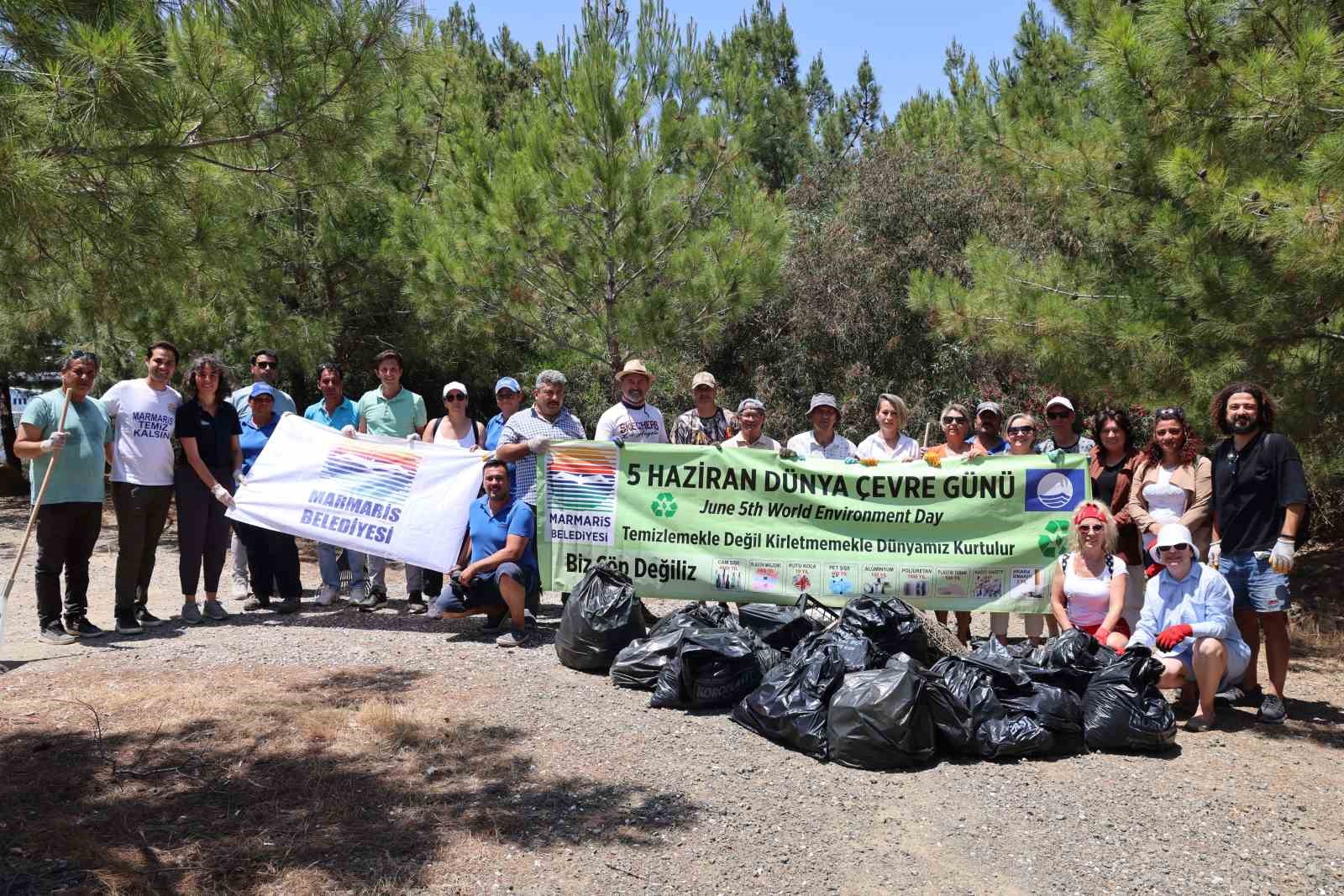 Marmaris Belediyesi 4 ayda 32 bin ton atık topladı
