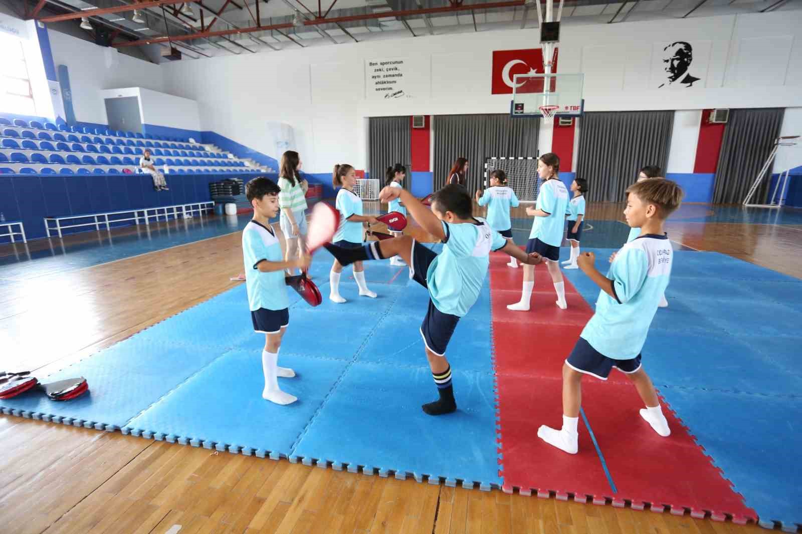 Yaz Spor Okullarında çocuklar en çok taekwondo sporunu tercih ediyor
