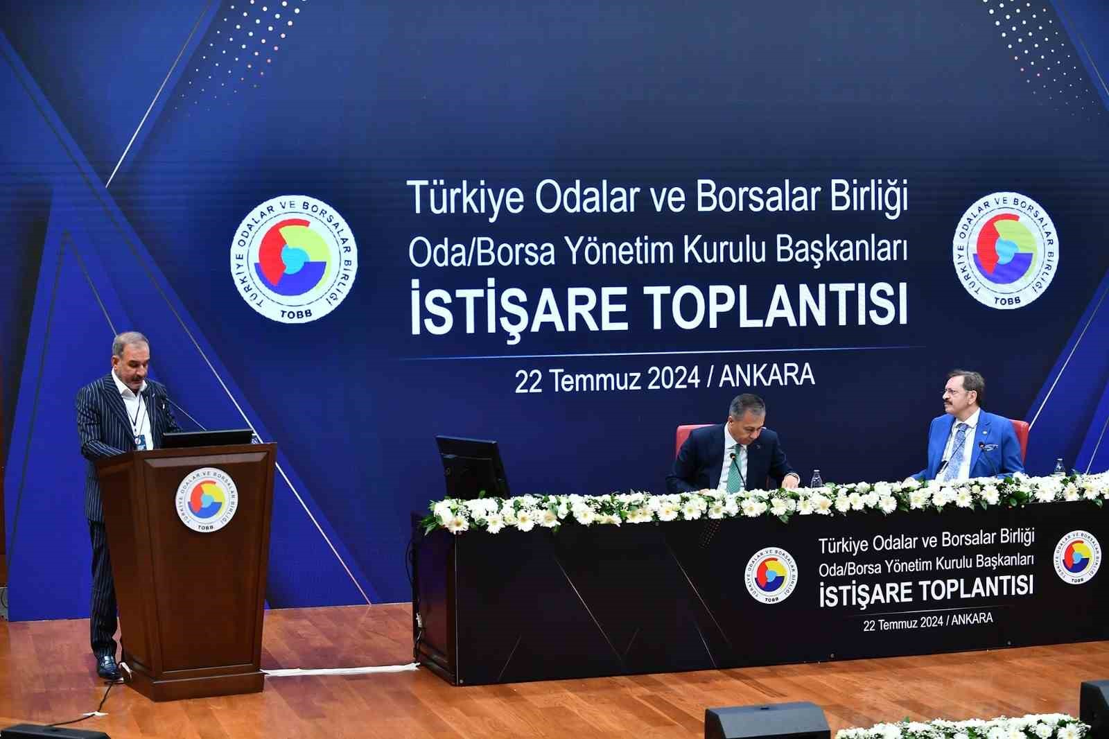 ETSO Başkanı Alan: ’’Sığınmacılar olmasa, maalesef birçok sektör durma noktasına gelir”
