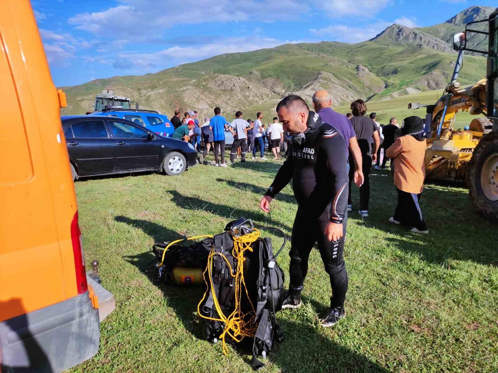 Erzurum’da serinlemek için gölete giren 4 çocuktan 1’i kayboldu
