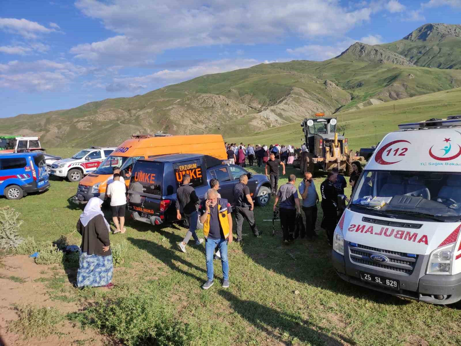 Erzurum’da serinlemek için gölete giren 4 çocuktan 1’i kayboldu
